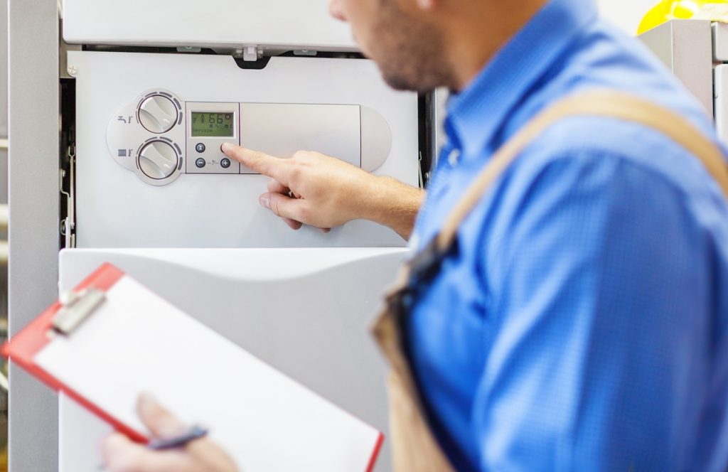 Does homeowner insurance cover a water heater, System water heater plumber worker boiler repair